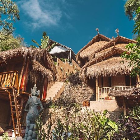 Bali Bamboo Jungle Huts And Hostel Tampaksiring Exteriör bild