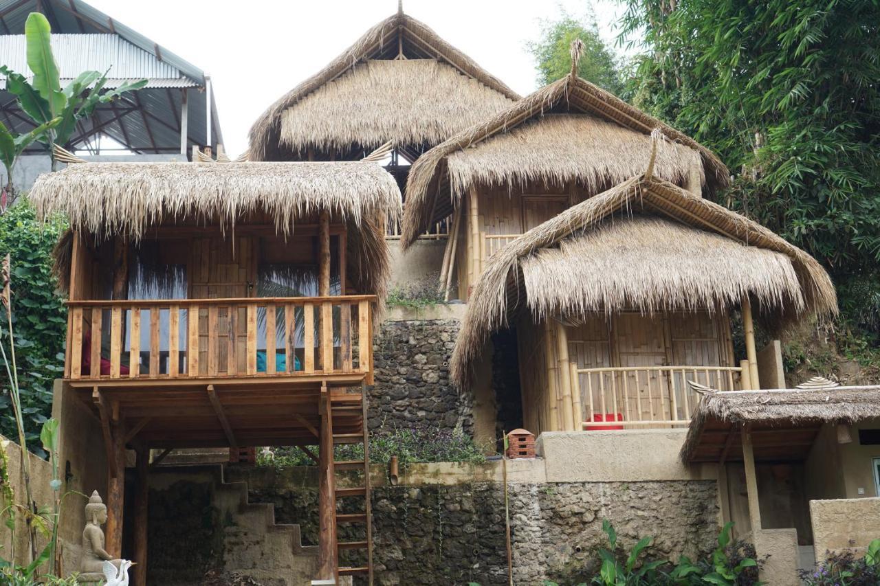 Bali Bamboo Jungle Huts And Hostel Tampaksiring Exteriör bild