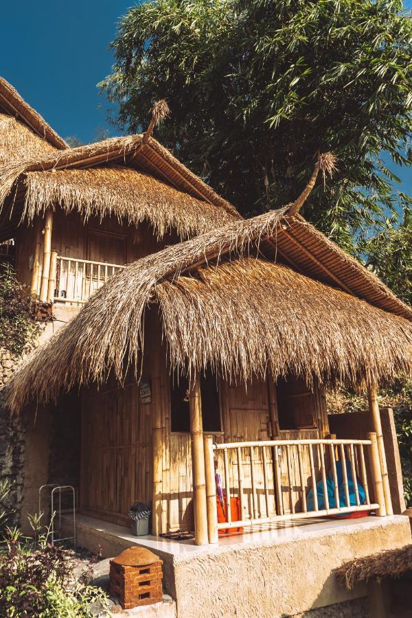 Bali Bamboo Jungle Huts And Hostel Tampaksiring Exteriör bild