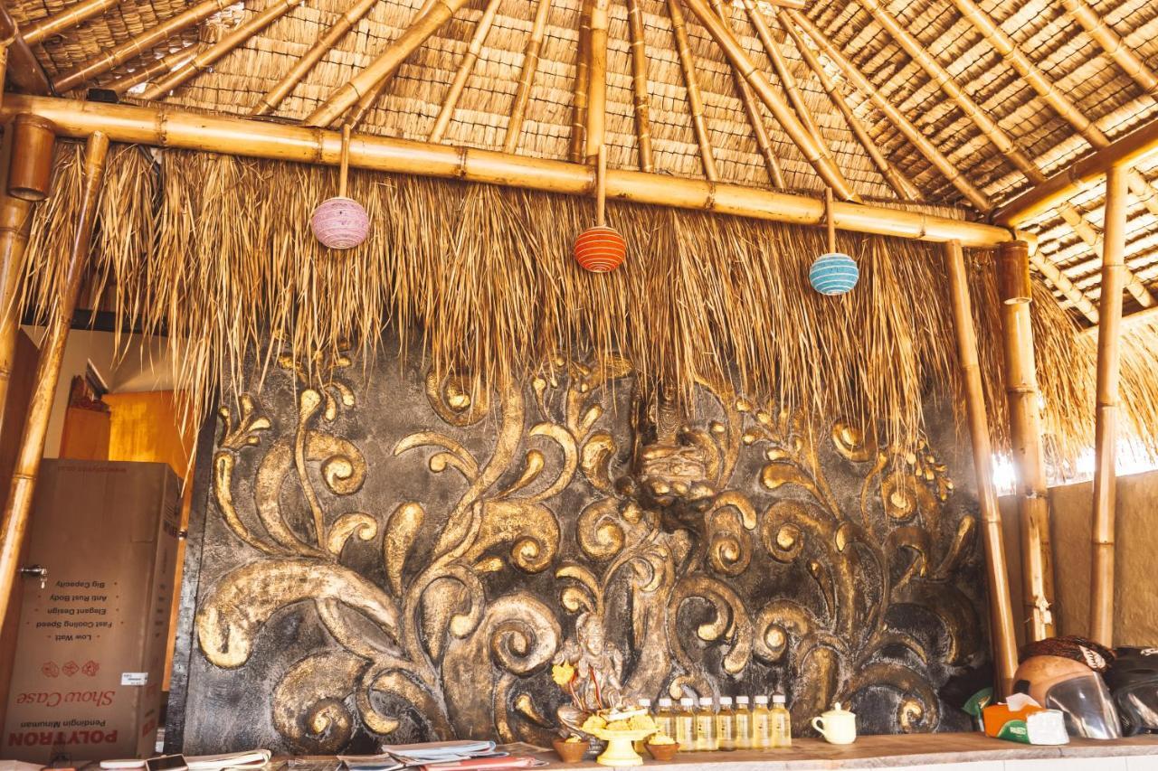 Bali Bamboo Jungle Huts And Hostel Tampaksiring Exteriör bild